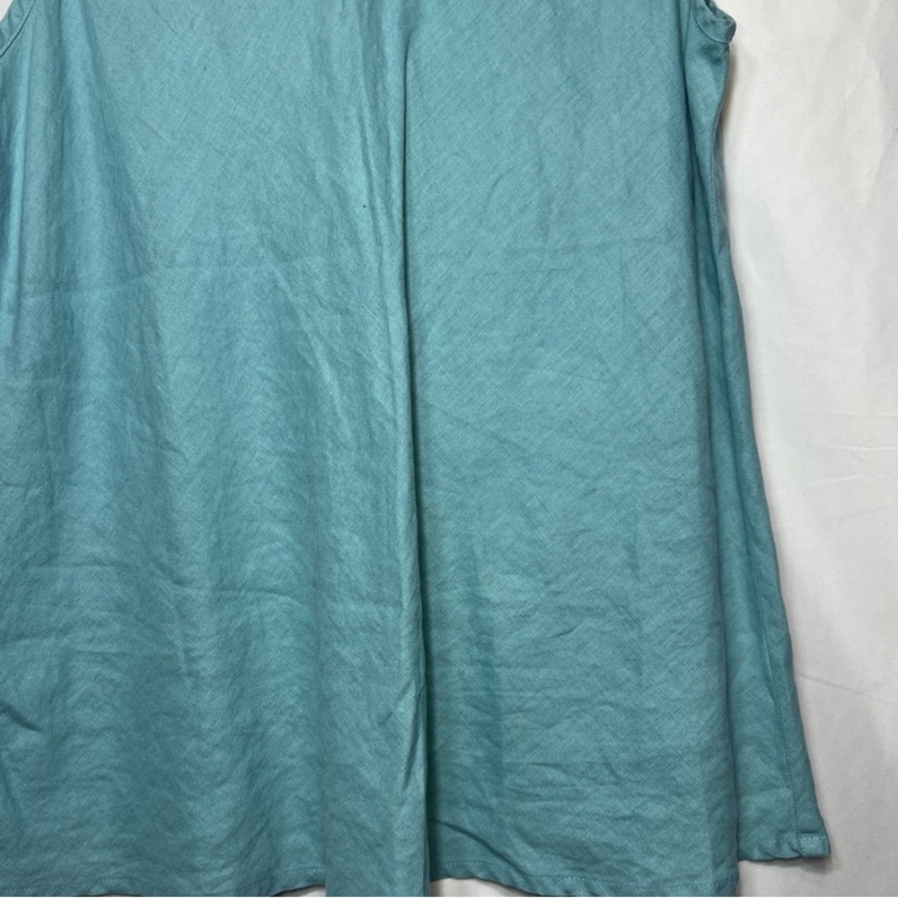 Teal Sleeveless Dress